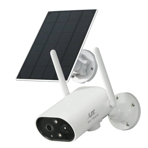 Darrahopens Audio & Video > CCTV UL-tech 3MP Wireless Security IP Camera Battery Home Outdoor CCTV Solar Panel