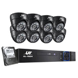 darrahopens Audio & Video > CCTV UL-tech CCTV 8 Dome Cameras Home Security System 8CH DVR 1080P 1TB IP Day Night