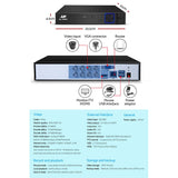 darrahopens Audio & Video > CCTV UL-tech CCTV Camera Home Security System 8CH DVR 1080P IP 8 Dome Cameras Long Range