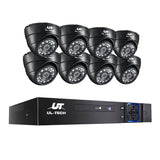 darrahopens Audio & Video > CCTV UL-tech CCTV Camera Home Security System 8CH DVR 1080P IP 8 Dome Cameras Long Range