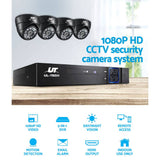 darrahopens Audio & Video > CCTV UL-tech CCTV Security Camera Home System DVR 1080P IP Long Range 4 Dome Cameras