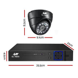 darrahopens Audio & Video > CCTV UL-tech CCTV Security Camera Home System DVR 1080P IP Long Range 4 Dome Cameras
