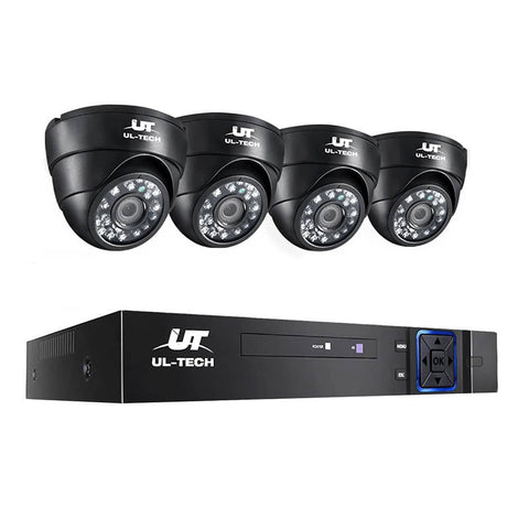 darrahopens Audio & Video > CCTV UL-tech CCTV Security Camera Home System DVR 1080P IP Long Range 4 Dome Cameras