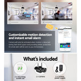 darrahopens Audio & Video > CCTV UL-tech Wireless CCTV System 2 Camera Set For DVR Outdoor Long Range 3MP