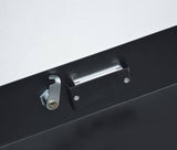 Darrahopens Audio & Video > Musical Instrument & Accessories 19" Rack Mount 2U Locking Drawer Pro Audio DJ Server Rack Lock Storage Cabinet