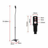 darrahopens Audio & Video > Musical Instrument & Accessories 2pcs Speaker Stands Stand Rear Surround Sound Satellite Speakers Adjustable