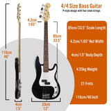 Darrahopens Audio & Video > Musical Instrument & Accessories 3rd Avenue Bass Guitar Pack