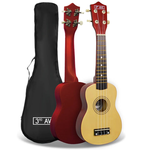 Darrahopens Audio & Video > Musical Instrument & Accessories 3rd Avenue Soprano Ukulele - Natural