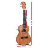 darrahopens Audio & Video > Musical Instrument & Accessories ALPHA 23 Inch Concert Ukulele Mahogany Ukeleles Uke Hawaii Guitar