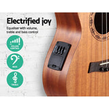 darrahopens Audio & Video > Musical Instrument & Accessories ALPHA 26 Inch Tenor Ukulele Electric Mahogany Ukeleles Uke Hawaii Guitar with EQ