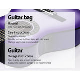 darrahopens Audio & Video > Musical Instrument & Accessories Alpha 34" Inch Guitar Classical Acoustic Cutaway Wooden Ideal Kids Gift Children 1/2 Size Purple
