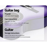darrahopens Audio & Video > Musical Instrument & Accessories Alpha 34" Inch Guitar Classical Acoustic Cutaway Wooden Ideal Kids Gift Children 1/2 Size Purple with Capo Tuner