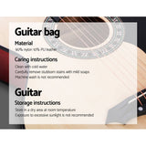 darrahopens Audio & Video > Musical Instrument & Accessories ALPHA 38 Inch Wooden Acoustic Guitar Natural Wood