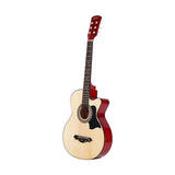 darrahopens Audio & Video > Musical Instrument & Accessories ALPHA 38 Inch Wooden Acoustic Guitar Natural Wood