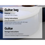 darrahopens Audio & Video > Musical Instrument & Accessories ALPHA 38 Inch Wooden Acoustic Guitar with Accessories set Blue