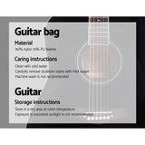 darrahopens Audio & Video > Musical Instrument & Accessories ALPHA 41 Inch Wooden Acoustic Guitar with Accessories set Black
