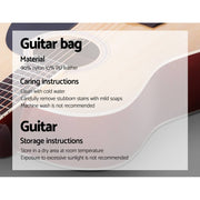 darrahopens Audio & Video > Musical Instrument & Accessories ALPHA 41 Inch Wooden Acoustic Guitar with Accessories set Natural Wood