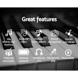 darrahopens Audio & Video > Musical Instrument & Accessories Alpha 61 Keys Electronic Piano Keyboard LED Electric w/Holder Music Stand USB Port