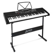 darrahopens Audio & Video > Musical Instrument & Accessories Alpha 61 Keys Electronic Piano Keyboard LED Electric w/Holder Music Stand USB Port