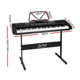 darrahopens Audio & Video > Musical Instrument & Accessories ALPHA 61 Keys LED Electronic Piano Keyboard