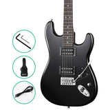 darrahopens Audio & Video > Musical Instrument & Accessories Alpha Electric Guitar Music String Instrument Rock Black Carry Bag Steel String