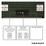 Darrahopens Audio & Video > Musical Instrument & Accessories Crosley Cruiser Plus Bluetooth Turntable 3 Speed Ostrich Green