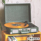 Darrahopens Audio & Video > Musical Instrument & Accessories Crosley Cruiser Plus Bluetooth Turntable 3 Speed Ostrich Green