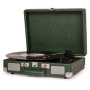 Darrahopens Audio & Video > Musical Instrument & Accessories Crosley Cruiser Plus Bluetooth Turntable 3 Speed Ostrich Green