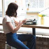 Darrahopens Audio & Video > Musical Instrument & Accessories Crosley Cruiser Turquoise - Bluetooth Portable Turntable