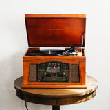 Darrahopens Audio & Video > Musical Instrument & Accessories Crosley Lancaster Turntable With Bluetooth - Paprika