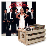 Darrahopens Audio & Video > Musical Instrument & Accessories Crosley Record Storage Crate & Blondie - Parallel Lines - Vinyl Album Bundle