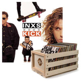Darrahopens Audio & Video > Musical Instrument & Accessories Crosley Record Storage Crate & Inxs Kick - Vinyl Album Bundle