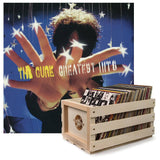 Darrahopens Audio & Video > Musical Instrument & Accessories Crosley Record Storage Crate & The Cure Greatest Hits - Double Vinyl Album Bundle