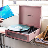 Darrahopens Audio & Video > Musical Instrument & Accessories Crosley Voyager Amethyst - Bluetooth Portable Turntable