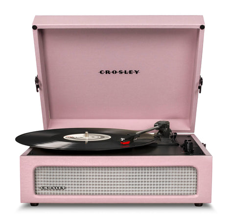 Darrahopens Audio & Video > Musical Instrument & Accessories Crosley Voyager Amethyst - Bluetooth Portable Turntable