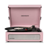 Darrahopens Audio & Video > Musical Instrument & Accessories Crosley Voyager Bluetooth Portable Turntable + Entertainment Stand Bundle - Amethyst
