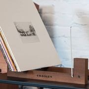 Darrahopens Audio & Video > Musical Instrument & Accessories Crosley Voyager Bluetooth Portable Turntable - Tan + Bundled Crosley Record Storage Display Stand