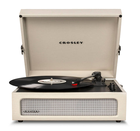 Darrahopens Audio & Video > Musical Instrument & Accessories Crosley Voyager Dune - Bluetooth Portable Turntable