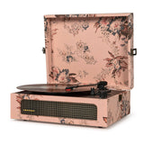 Darrahopens Audio & Video > Musical Instrument & Accessories Crosley Voyager Floral - Bluetooth Portable Turntable