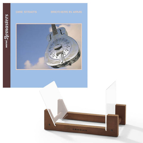 Darrahopens Audio & Video > Musical Instrument & Accessories Dire Straits Brothers In Arms - Double Vinyl Album & Crosley Record Storage Display Stand