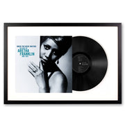 Darrahopens Audio & Video > Musical Instrument & Accessories Framed Aretha Franklin Knew You Were Waiting: The Best of Aretha Franklin 1980-2014 Vinyl Album Art
