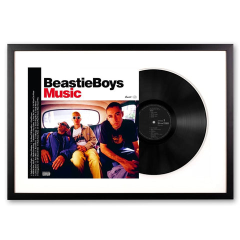 Darrahopens Audio & Video > Musical Instrument & Accessories Framed Beastie Boys - Beastie Boys Music - 2LP Vinyl Album Art