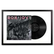 Darrahopens Audio & Video > Musical Instrument & Accessories Framed Bon Jovi Slippery When Wet Vinyl Album Art