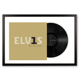 Darrahopens Audio & Video > Musical Instrument & Accessories Framed Elvis Presley Elvis 30 #1 Hits Vinyl Album Art