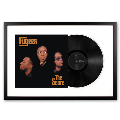 Darrahopens Audio & Video > Musical Instrument & Accessories Framed Fugees the Score Vinyl Album Art