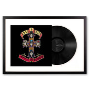Darrahopens Audio & Video > Musical Instrument & Accessories Framed Guns and Roses Appetite for Destruction Vinyl Album Art