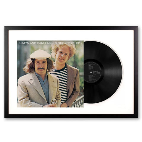 Darrahopens Audio & Video > Musical Instrument & Accessories Framed Simon & Garfunkel Greatest Hits Vinyl Album Art