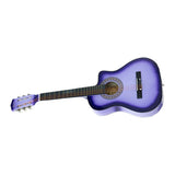 Darrahopens Audio & Video > Musical Instrument & Accessories Karrera 38in Pro Cutaway Acoustic Guitar with guitar bag - Purple Burst