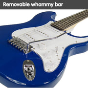 Darrahopens Audio & Video > Musical Instrument & Accessories Karrera 39in Electric Guitar - Blue