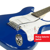 Darrahopens Audio & Video > Musical Instrument & Accessories Karrera 39in Electric Guitar - Blue